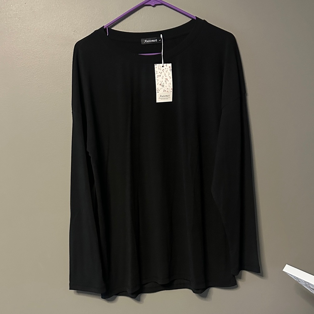 Elegant Black Women's Blouse